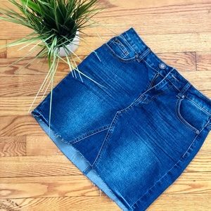 Denim skirt